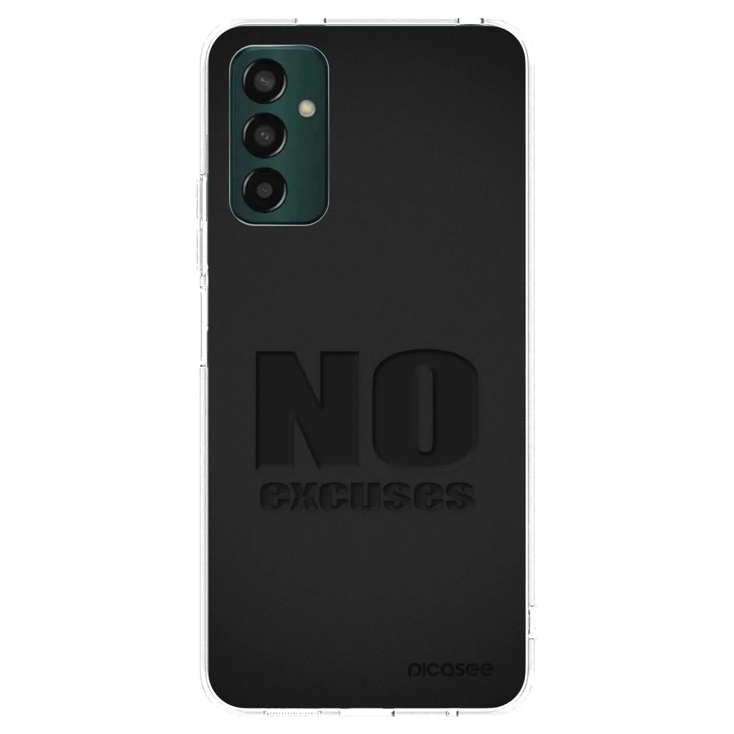 Picasee silikonski prozorni ovitek za Samsung Galaxy M23 5G - No Excuses