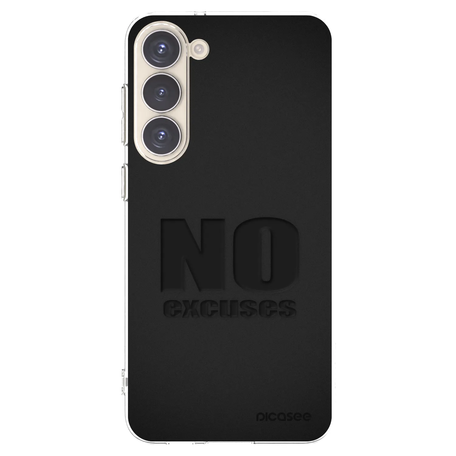 Picasee silikonski prozorni ovitek za Samsung Galaxy S23+ 5G - No Excuses