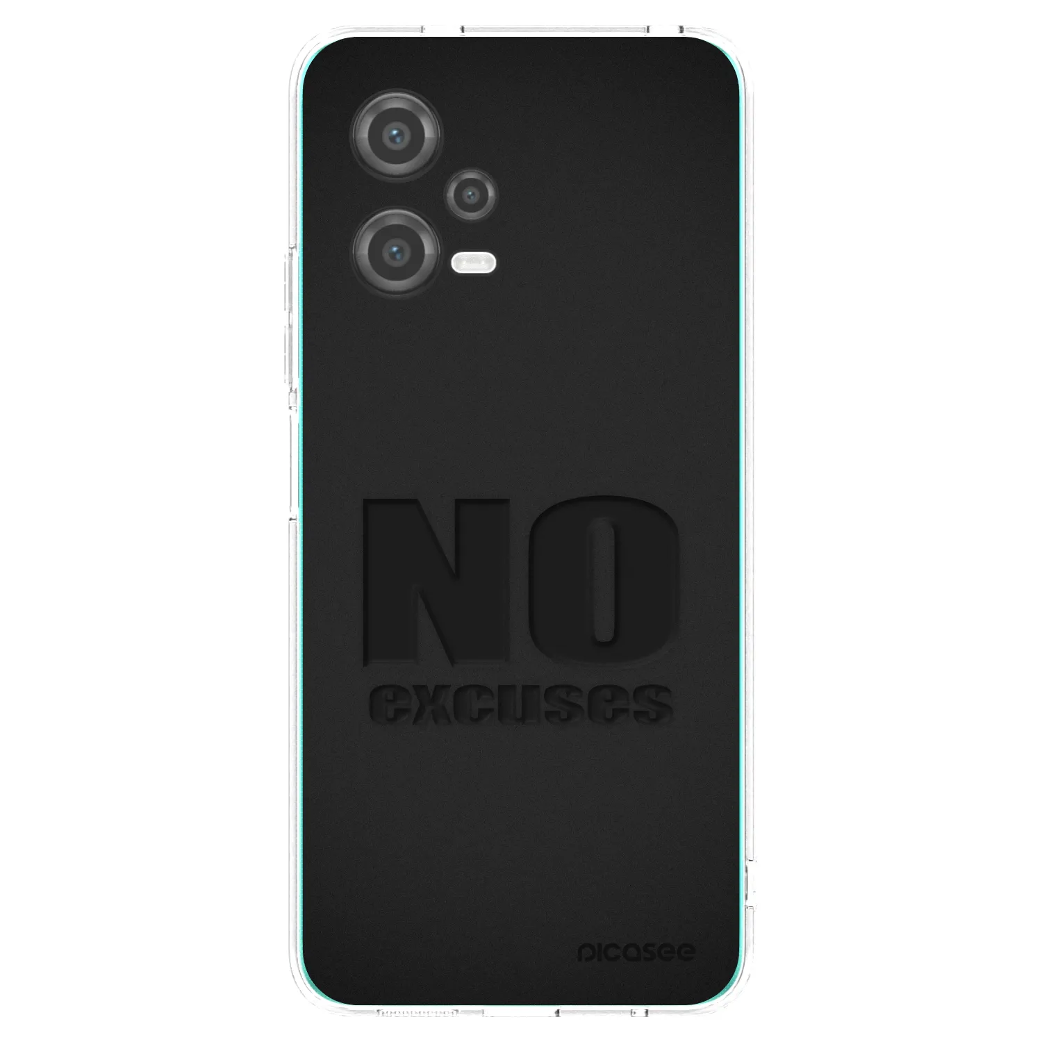 Picasee silikonski prozorni ovitek za Xiaomi Poco X5 - No Excuses
