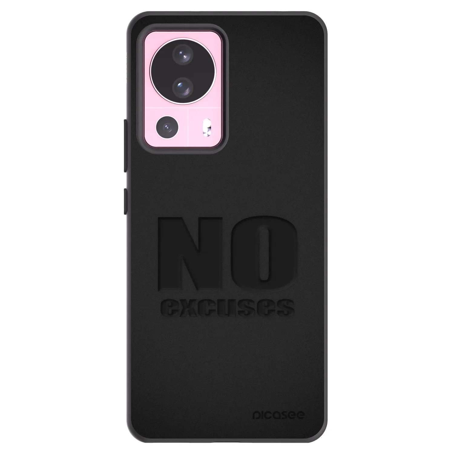 Picasee silikonski črni ovitek za Xiaomi 13 Lite - No Excuses