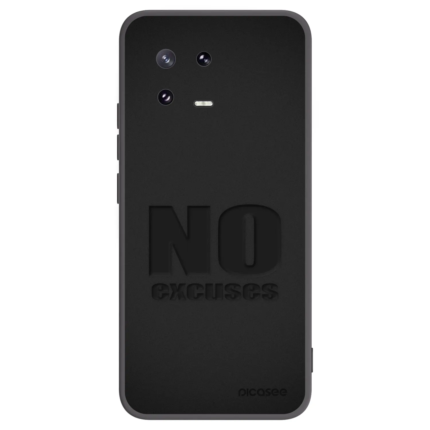 Picasee silikonski črni ovitek za Xiaomi 13 Pro - No Excuses