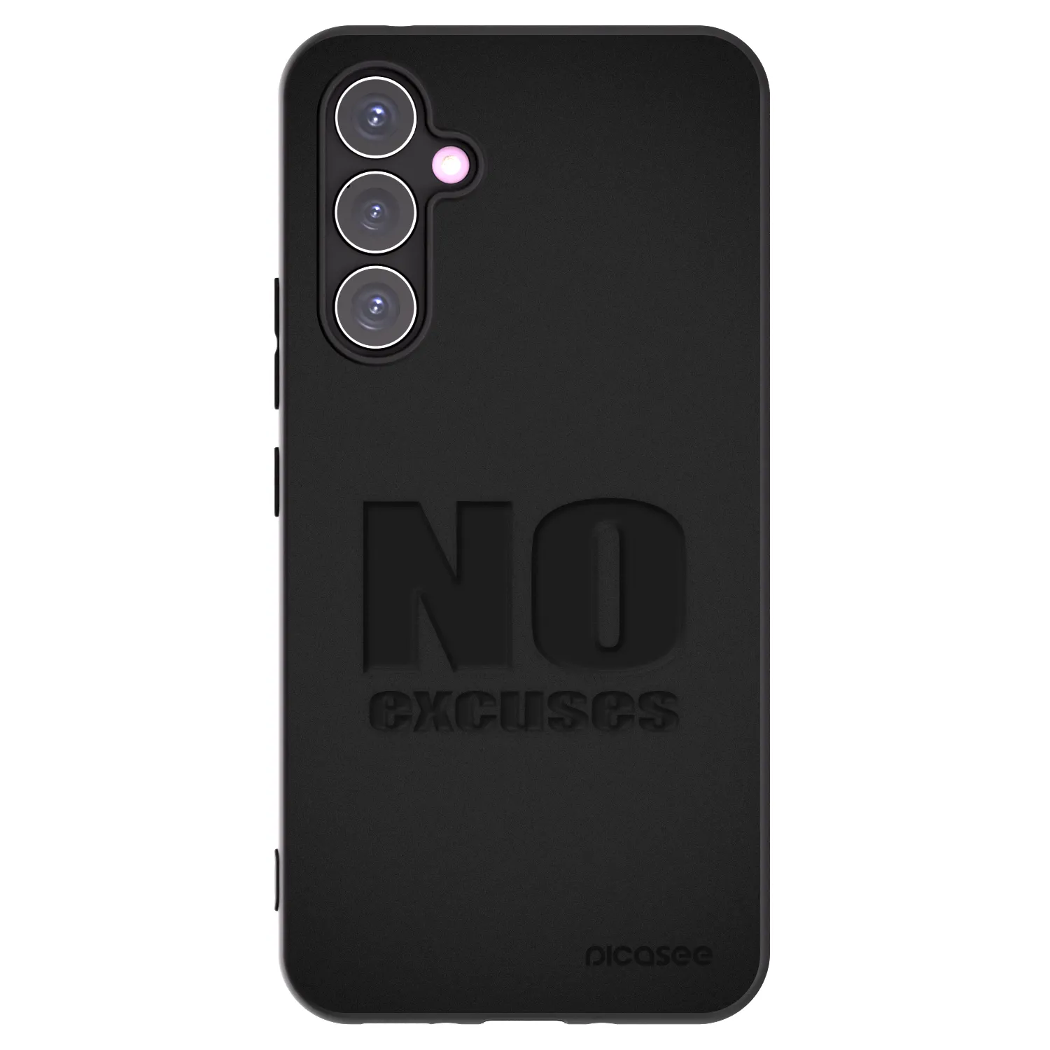 Picasee silikonski črni ovitek za Samsung Galaxy A54 5G A546B - No Excuses