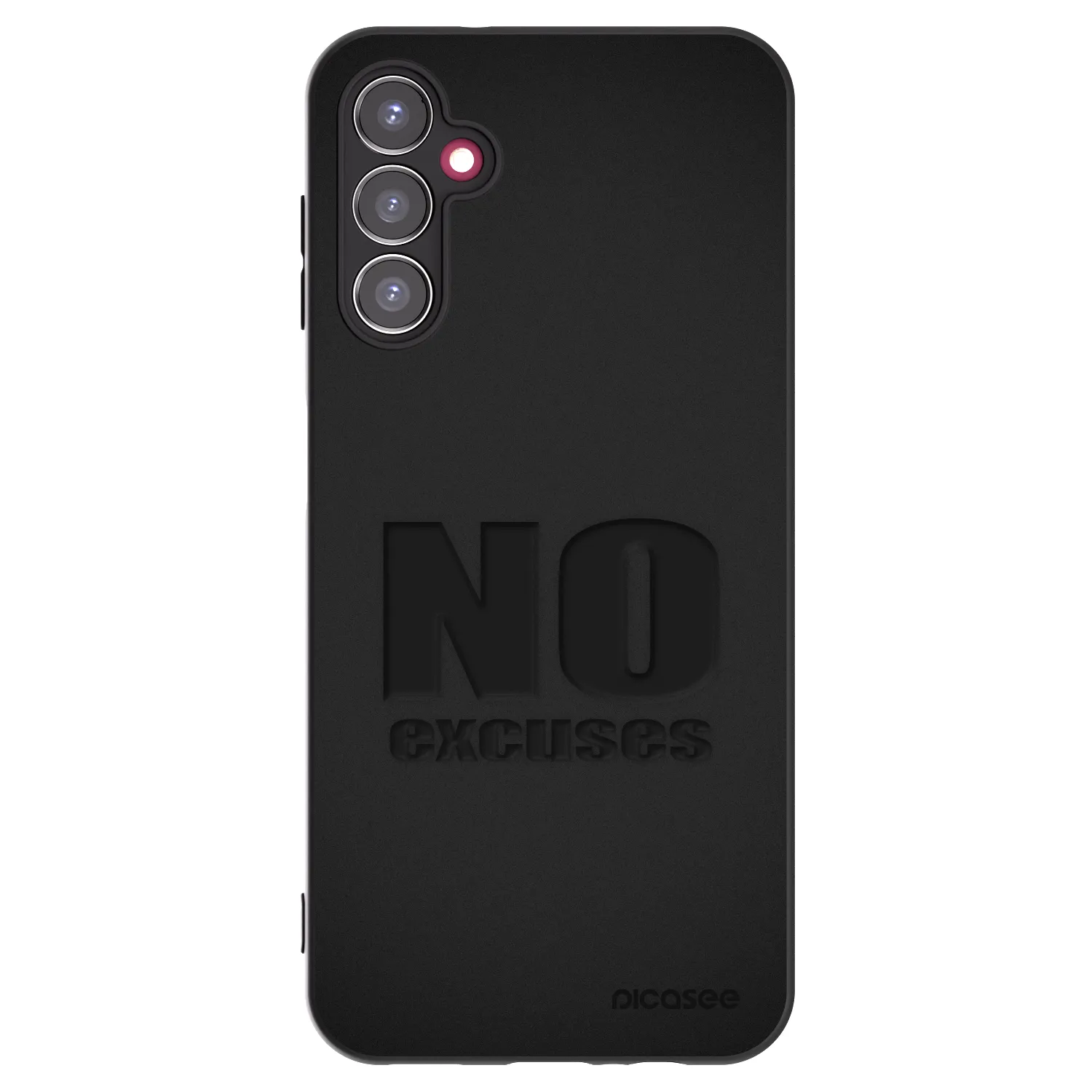 Picasee silikonski črni ovitek za Samsung Galaxy A14 4G A145R - No Excuses