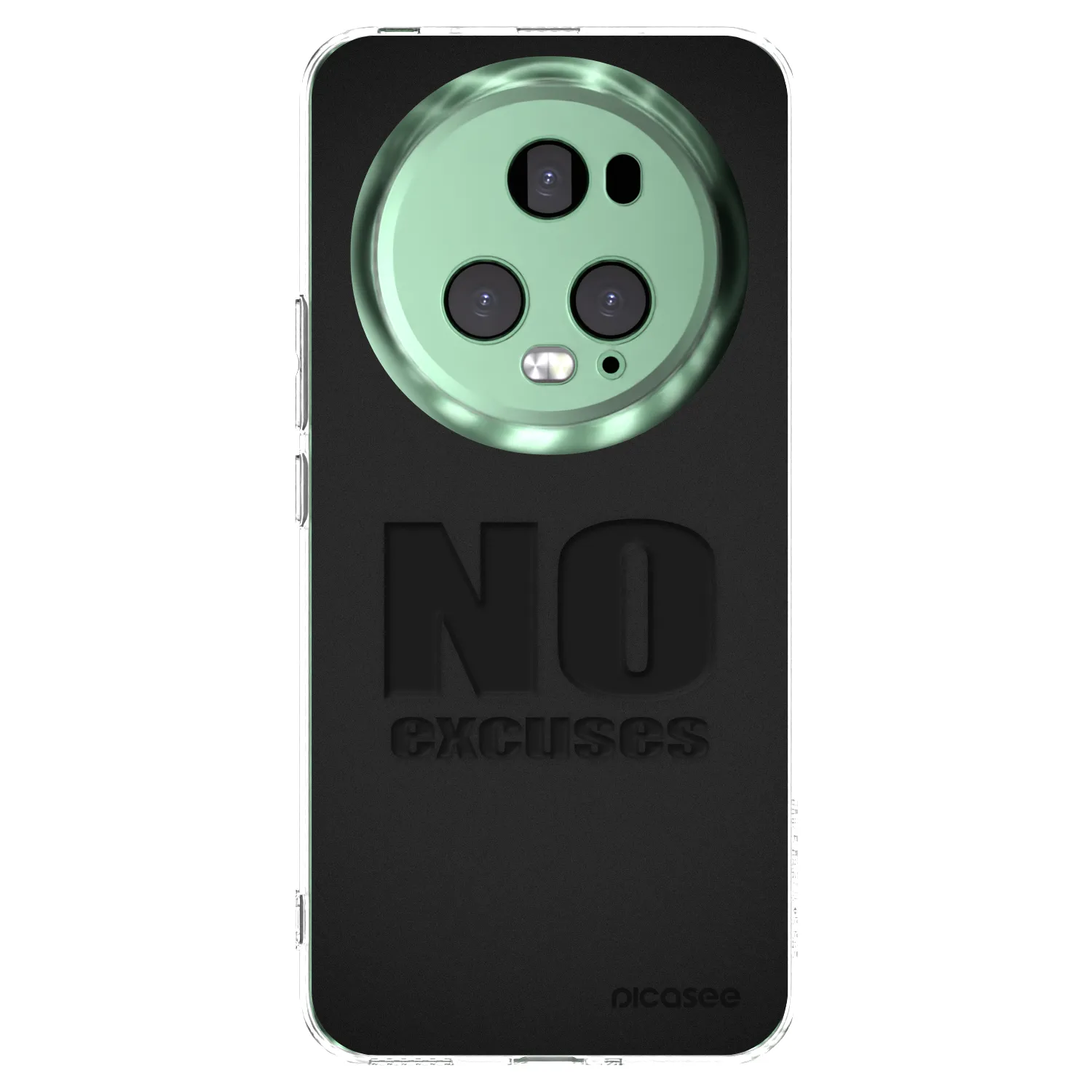 Picasee silikonski prozorni ovitek za Honor Magic5 Pro - No Excuses