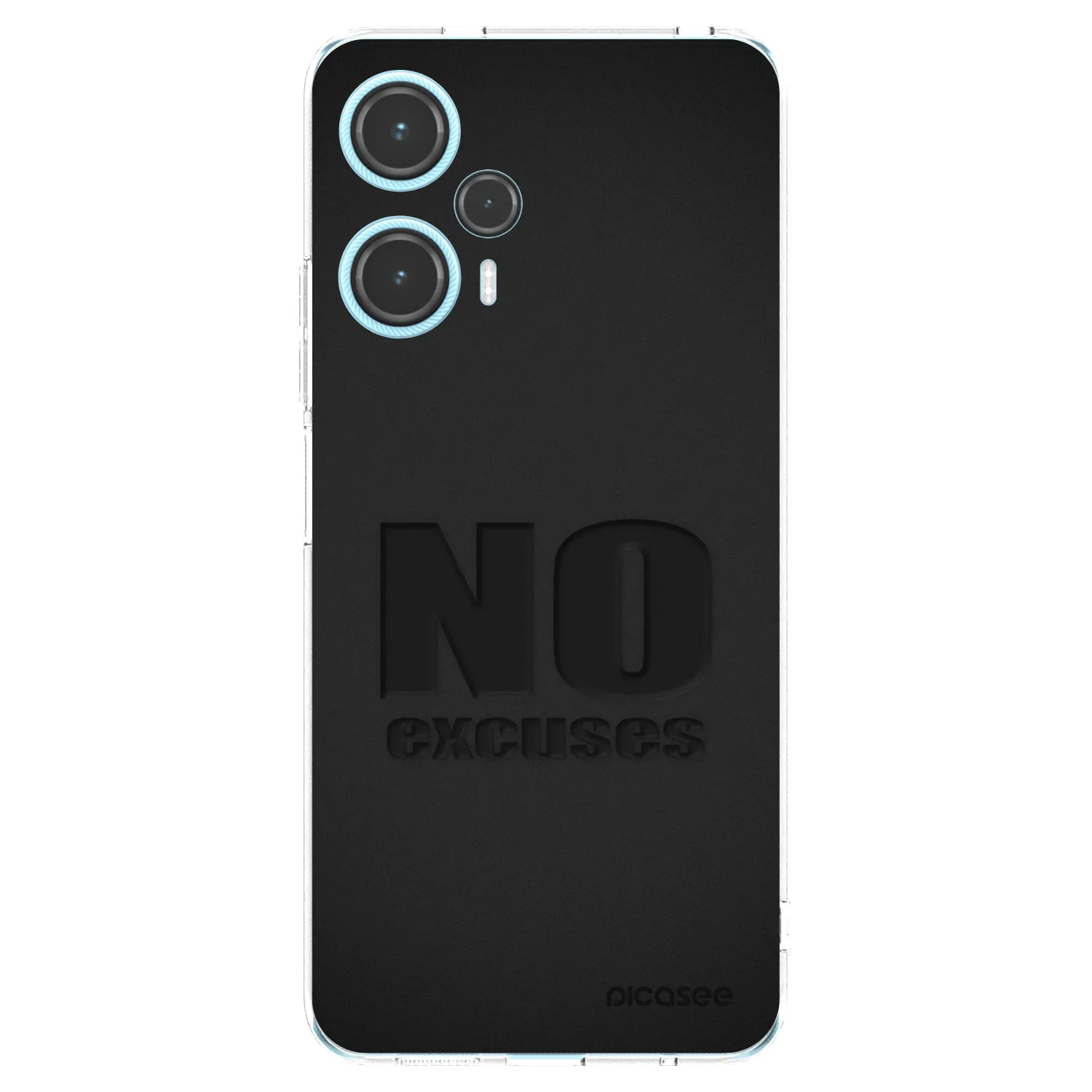 Picasee silikonski prozorni ovitek za Xiaomi Poco F5 - No Excuses