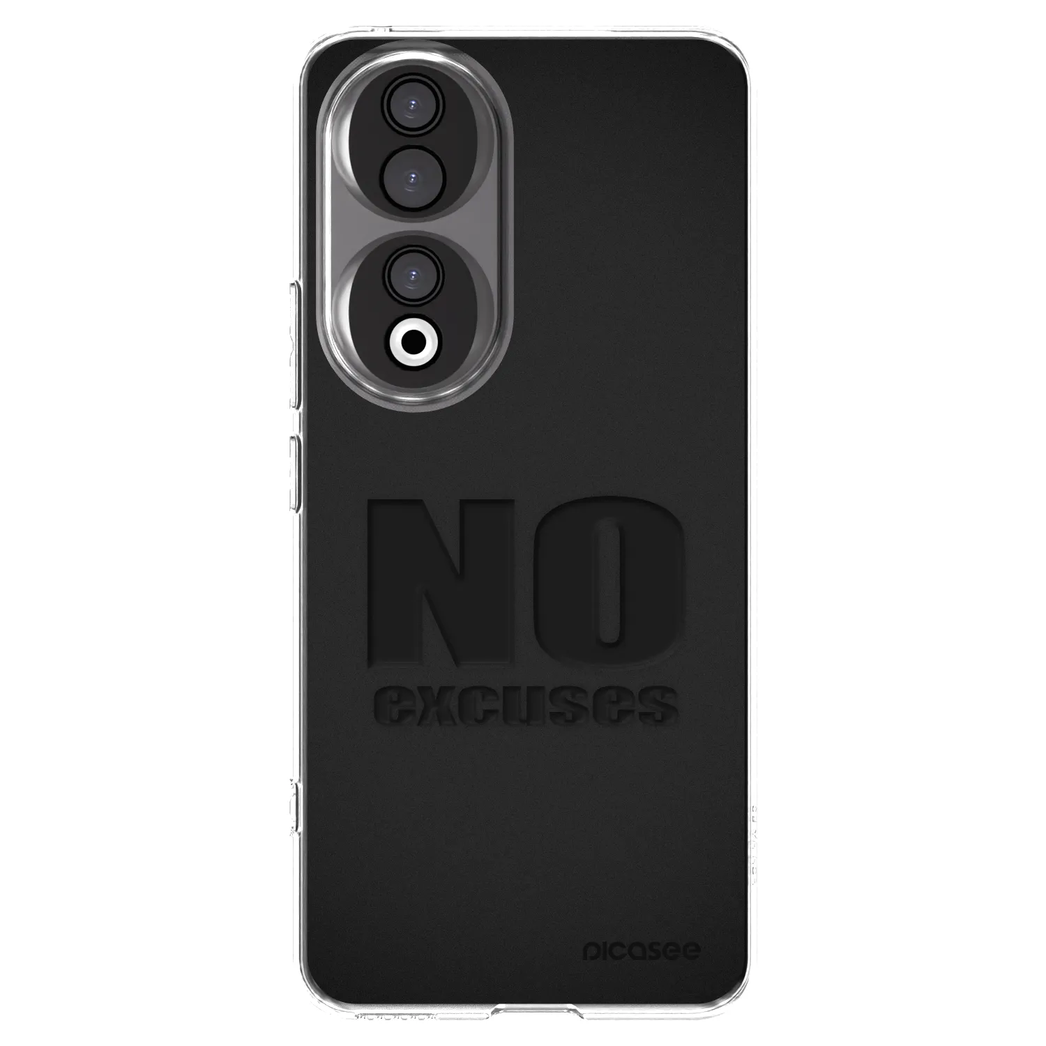 Picasee silikonski prozorni ovitek za Honor 90 5G - No Excuses