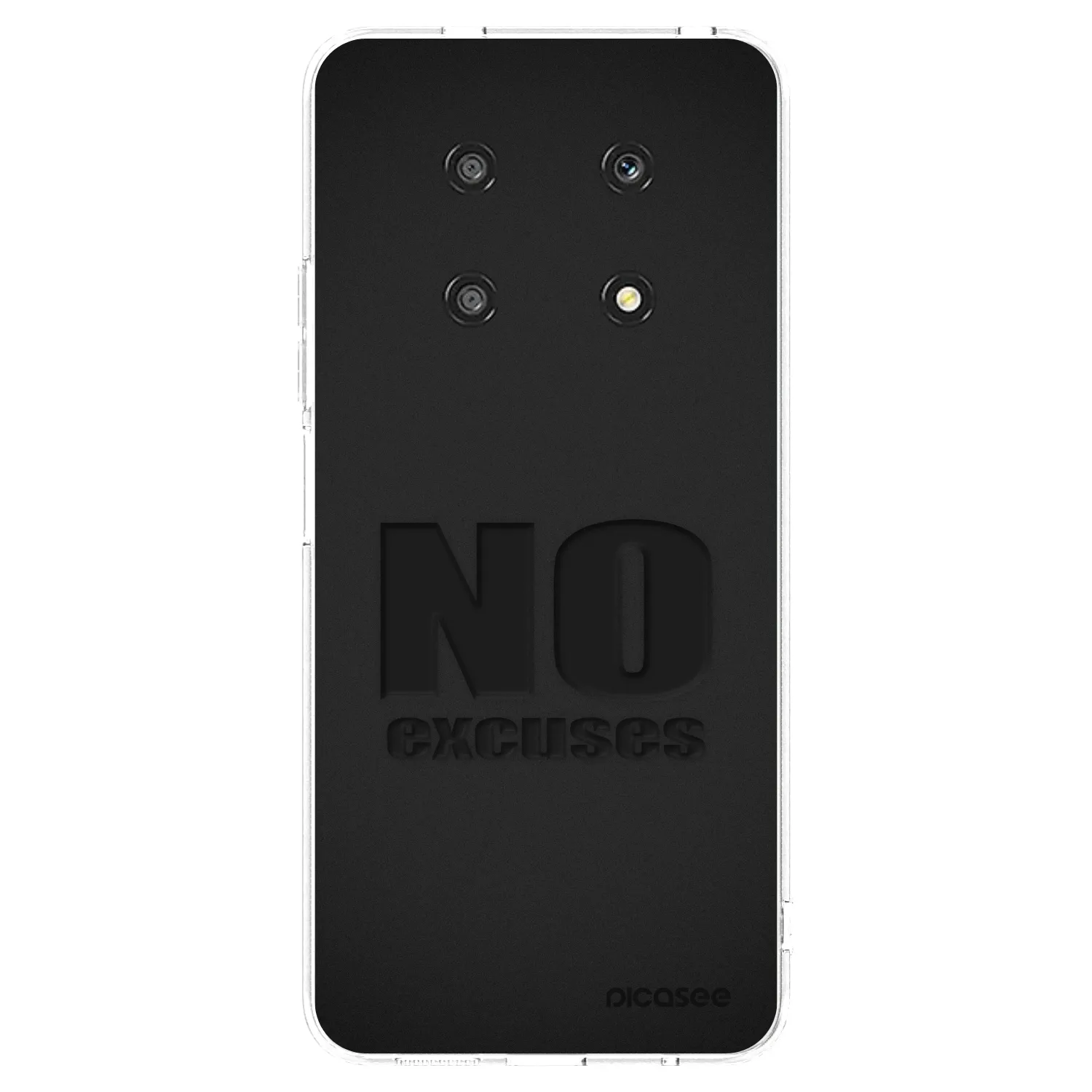 Picasee silikonski prozorni ovitek za Honor Magic4 Lite 5G - No Excuses