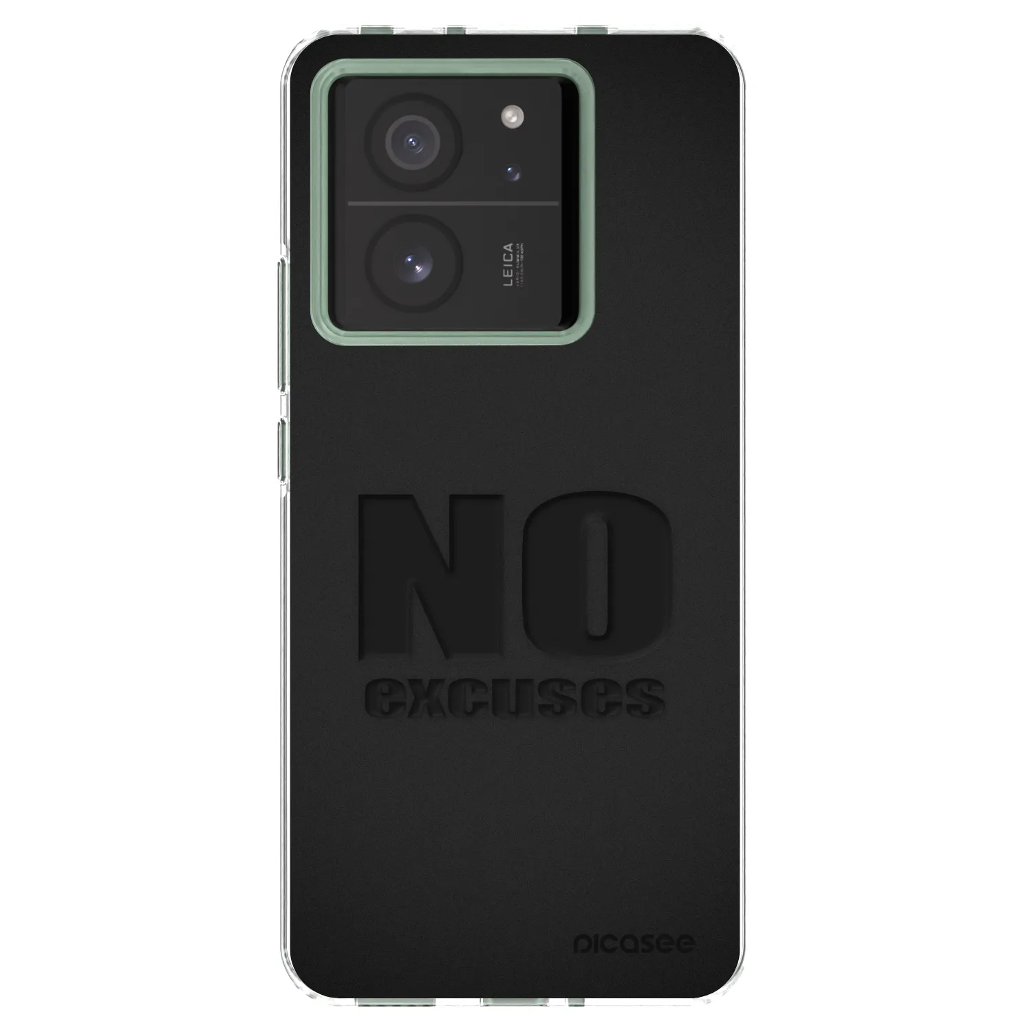 Picasee silikonski prozorni ovitek za Xiaomi 13T - No Excuses