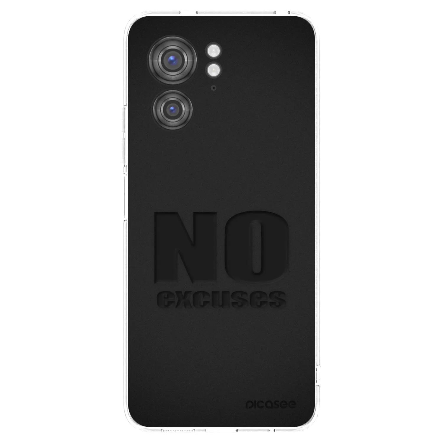 Picasee silikonski prozorni ovitek za Motorola Edge 40 - No Excuses