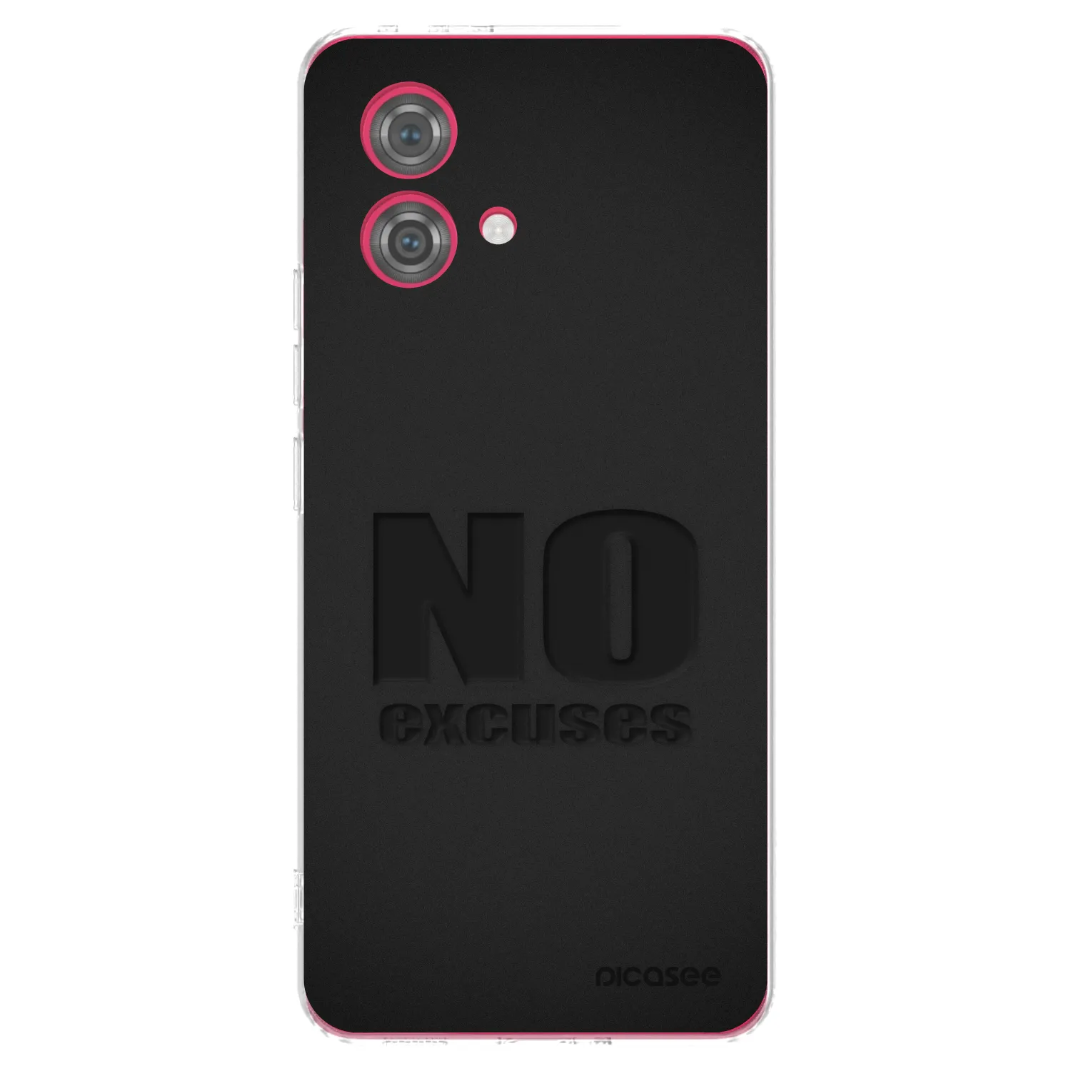 Picasee silikonski prozorni ovitek za Motorola Moto G84 5G - No Excuses