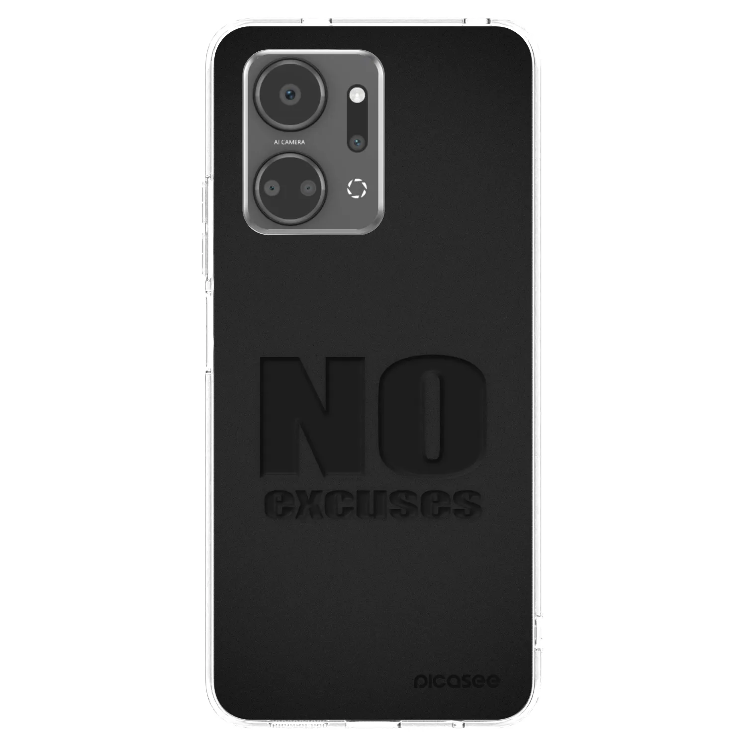 Picasee silikonski prozorni ovitek za Honor X7a - No Excuses