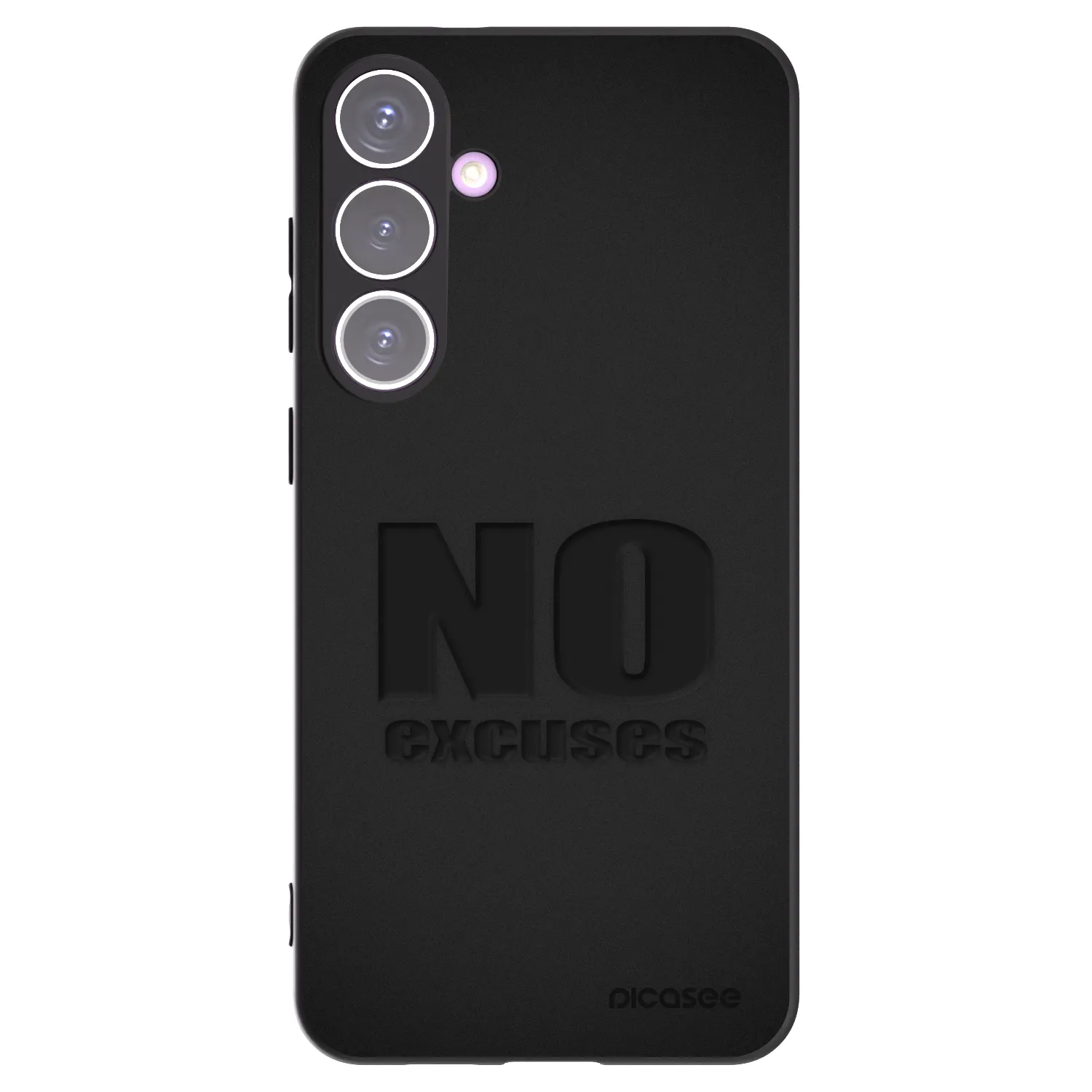 Picasee silikonski črni ovitek za Samsung Galaxy S24+ S926B 5G - No Excuses
