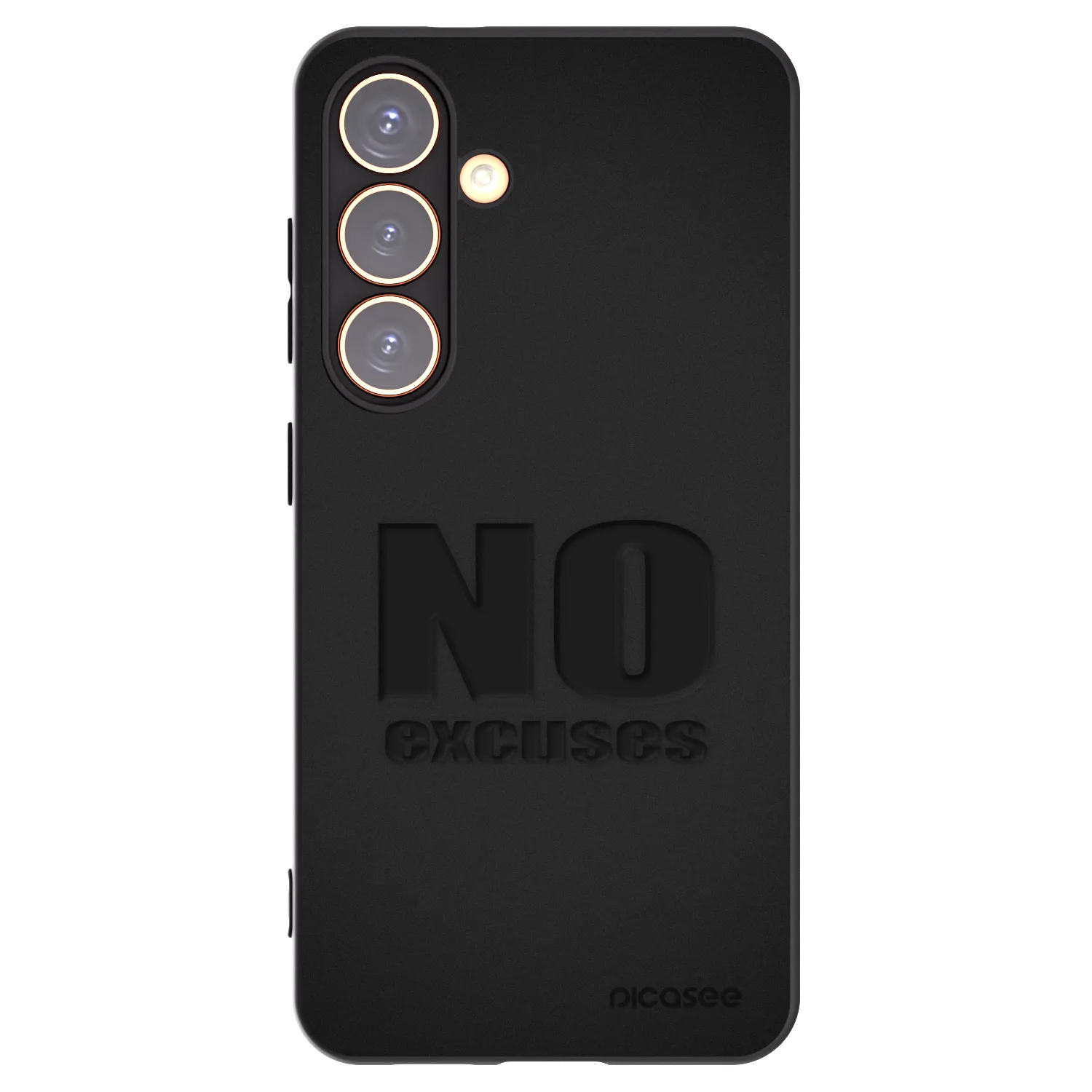 Picasee silikonski črni ovitek za Samsung Galaxy S24 S921B 5G - No Excuses