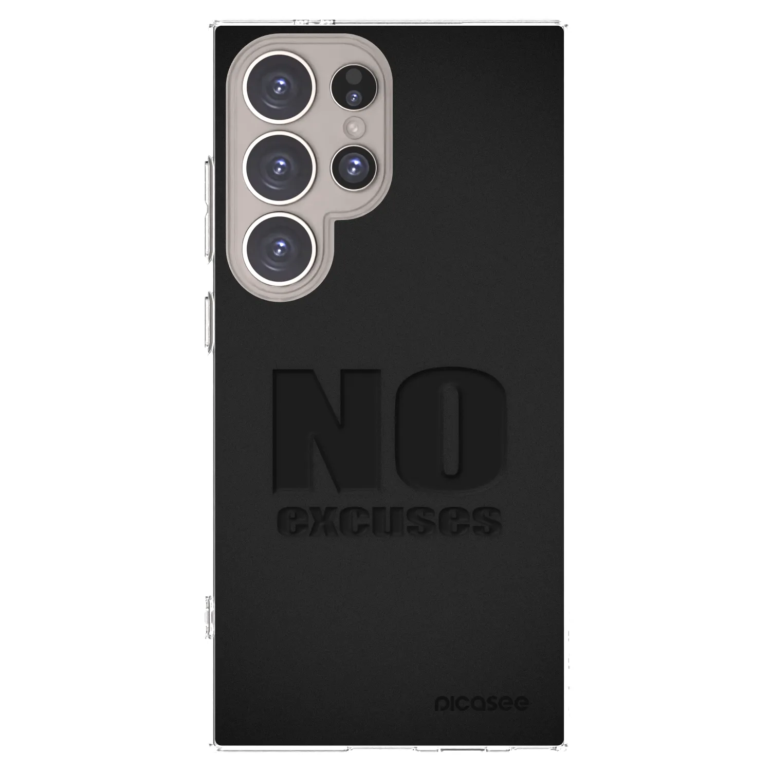 Picasee silikonski prozorni ovitek za Samsung Galaxy S24 Ultra S928B 5G - No Excuses