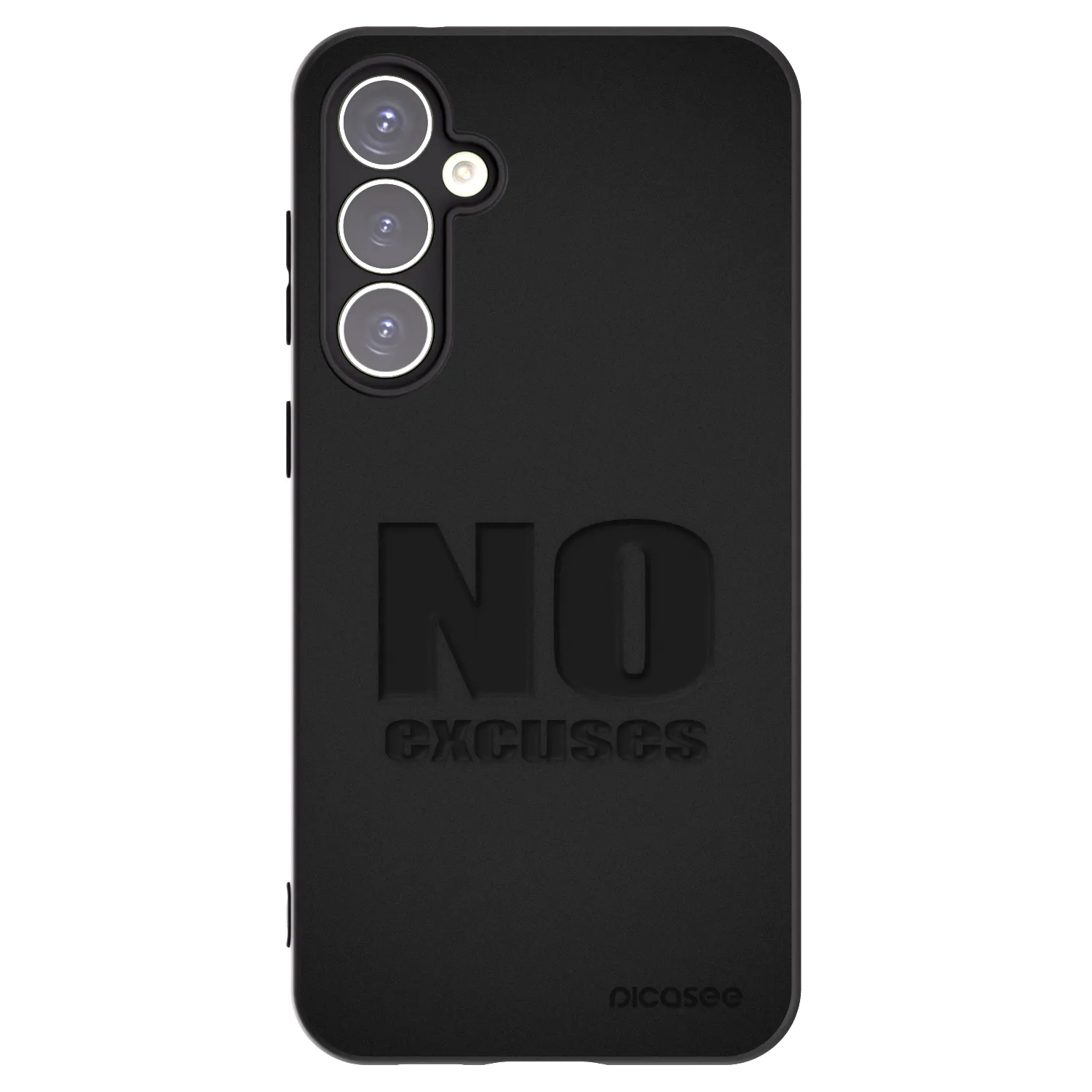 Picasee silikonski črni ovitek za Samsung Galaxy S23 FE S711B - No Excuses