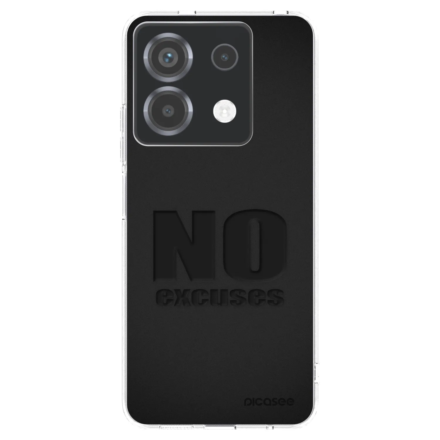 Picasee silikonski prozorni ovitek za Xiaomi Poco X6 - No Excuses