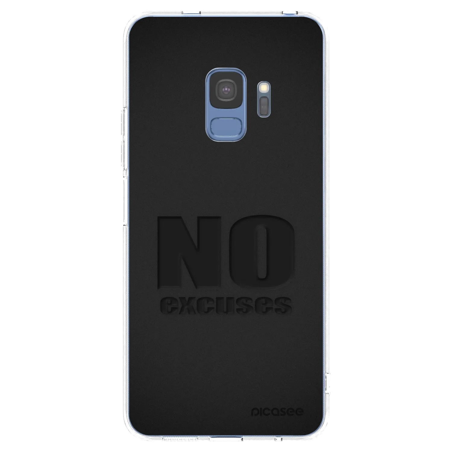 Picasee silikonski prozorni ovitek za Samsung Galaxy S9 G960F - No Excuses