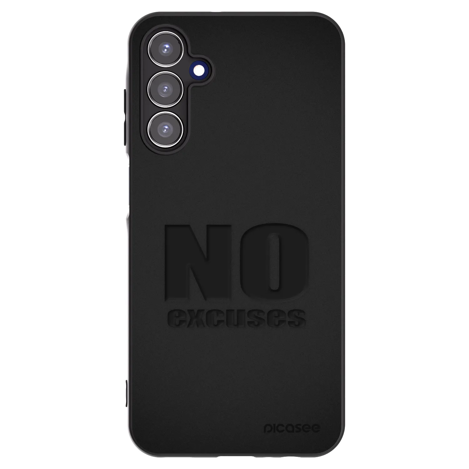 Picasee silikonski črni ovitek za Samsung Galaxy A15 A156B 5G - No Excuses