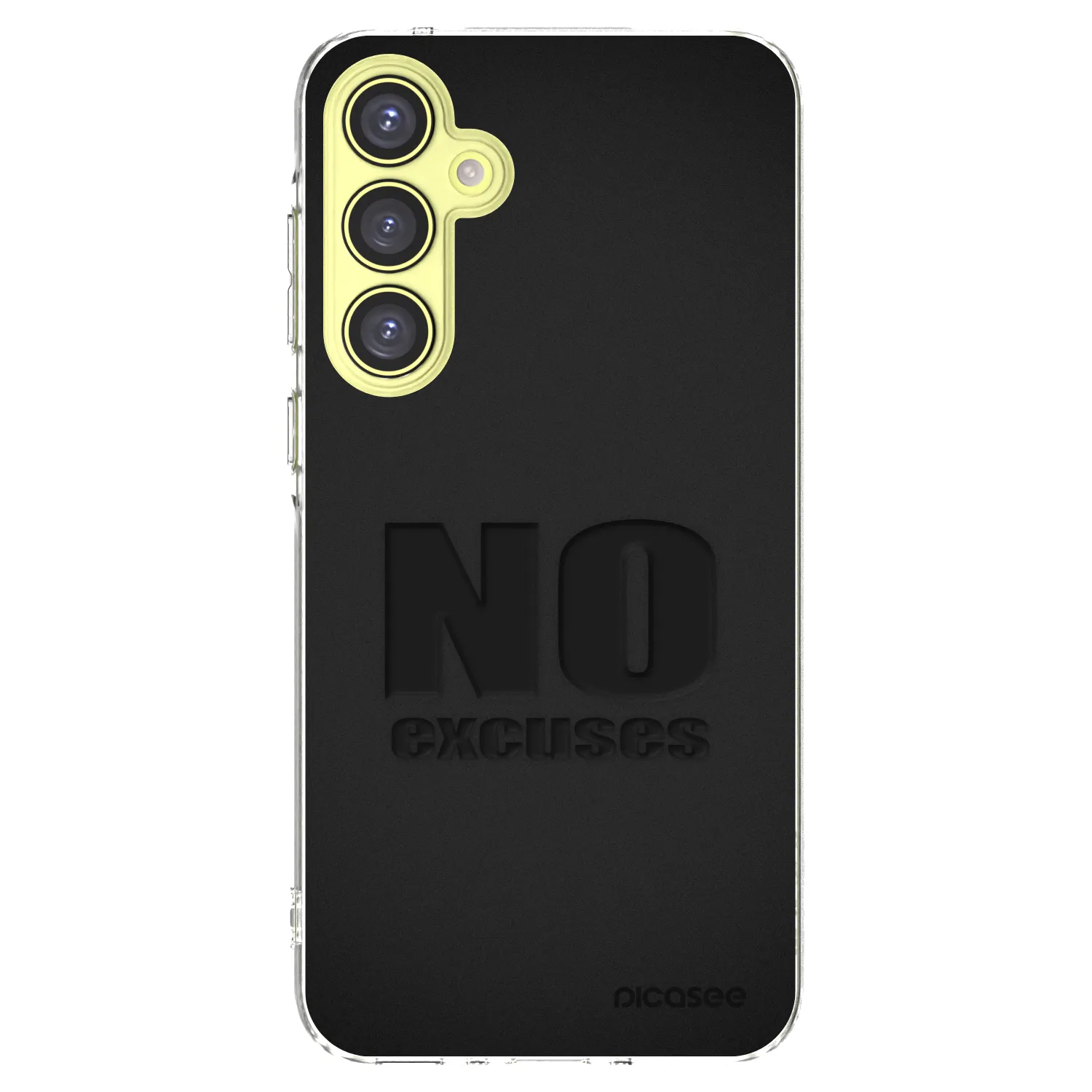 Picasee silikonski prozorni ovitek za Samsung Galaxy A35 5G A356B - No Excuses