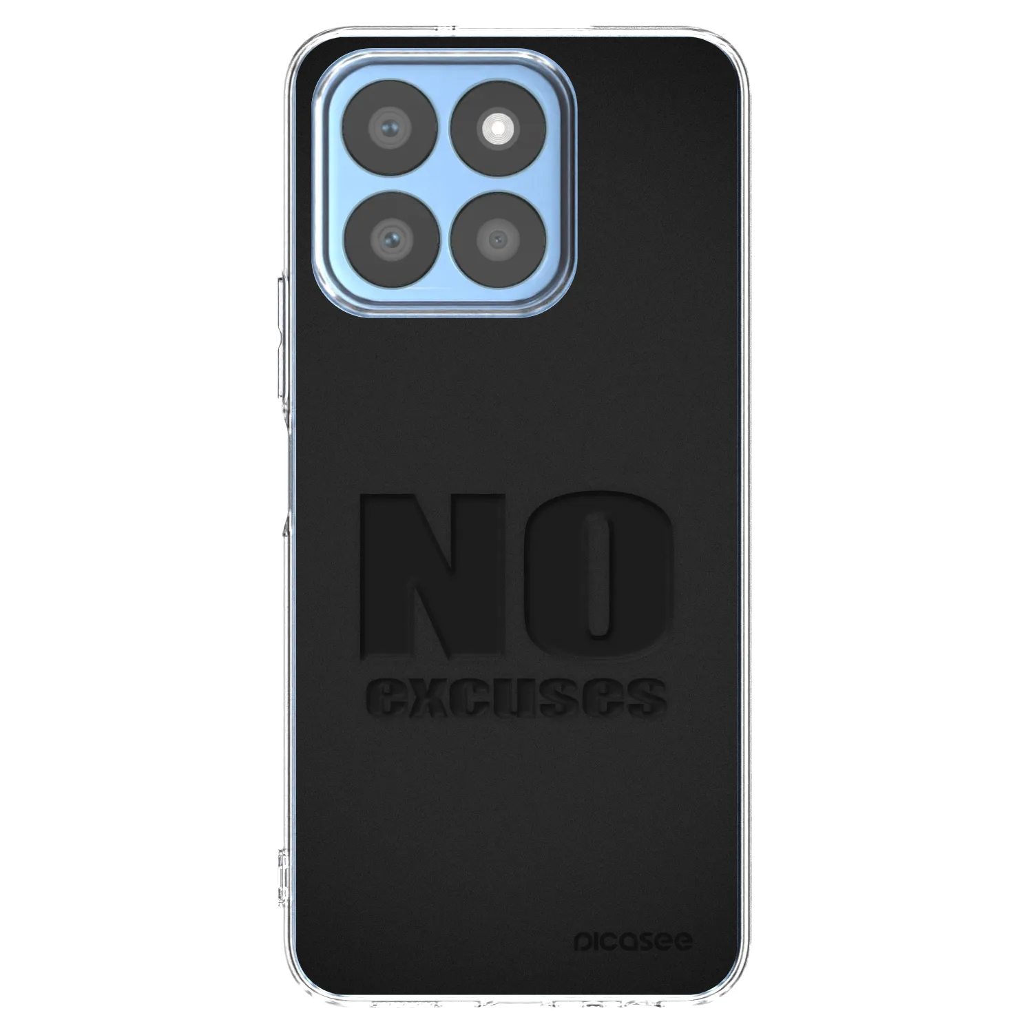 Picasee silikonski prozorni ovitek za Honor X8b - No Excuses