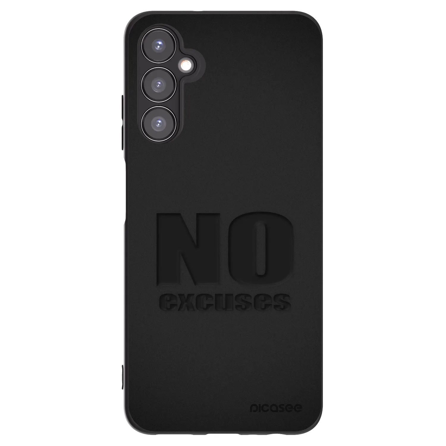 Picasee silikonski črni ovitek za Samsung Galaxy A05s A057G - No Excuses