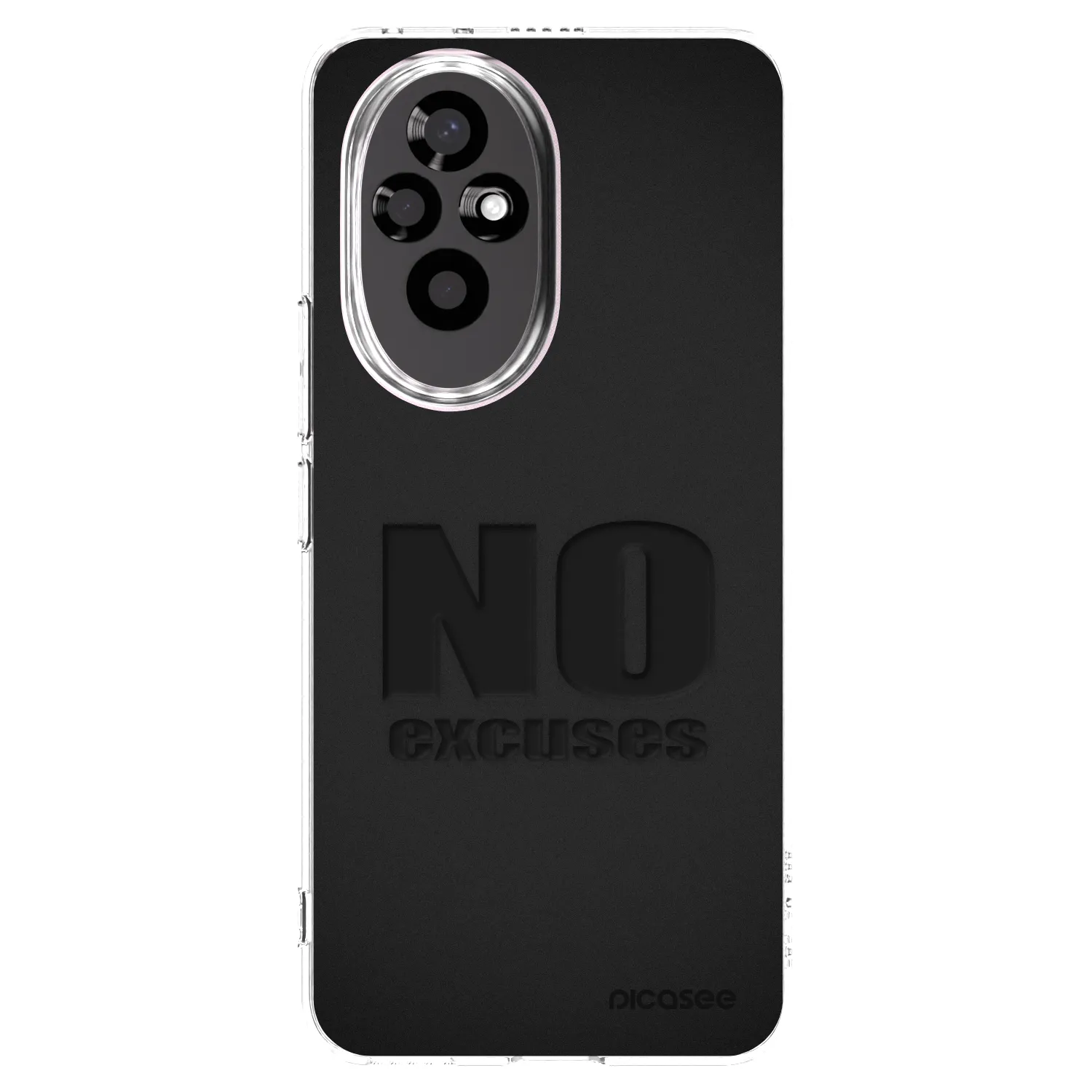 Picasee silikonski prozorni ovitek za Honor 200 5G - No Excuses