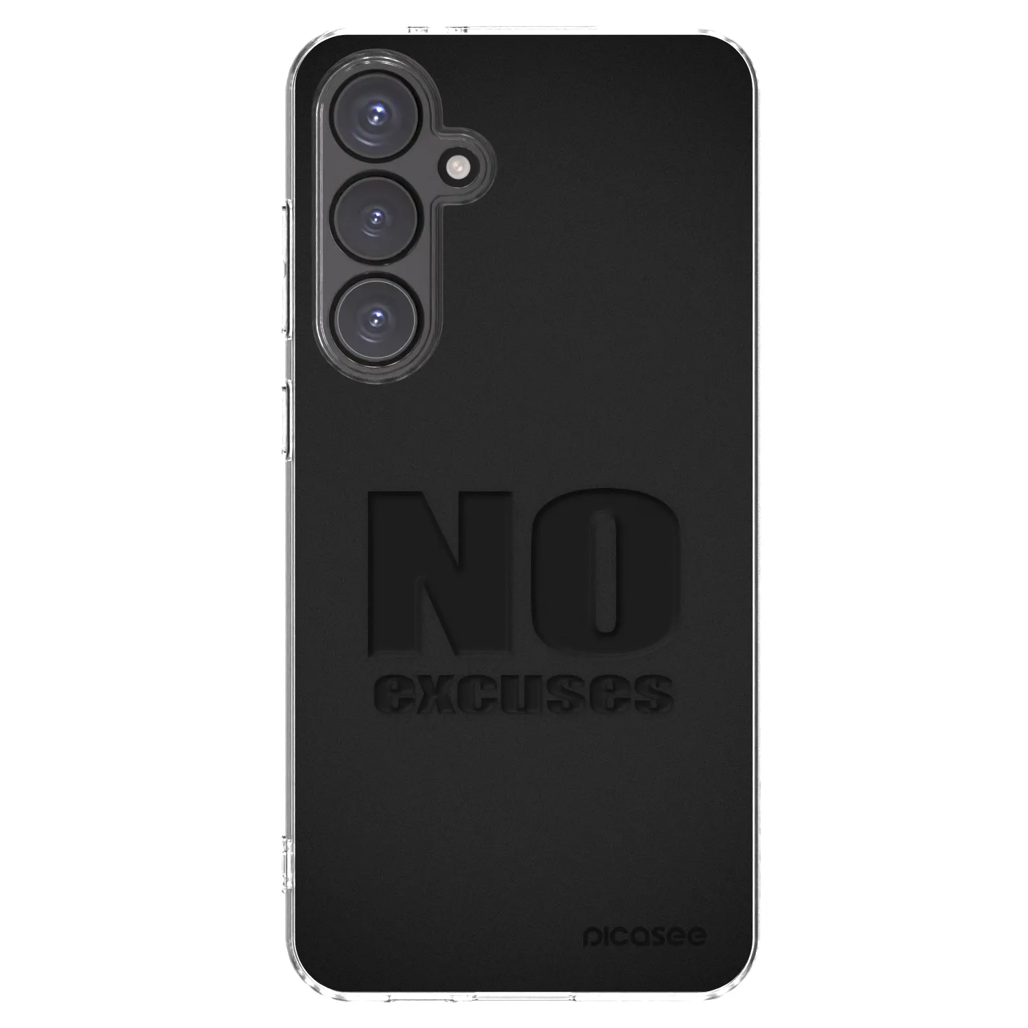 Picasee silikonski prozorni ovitek za Samsung Galaxy S24 FE S721B - No Excuses
