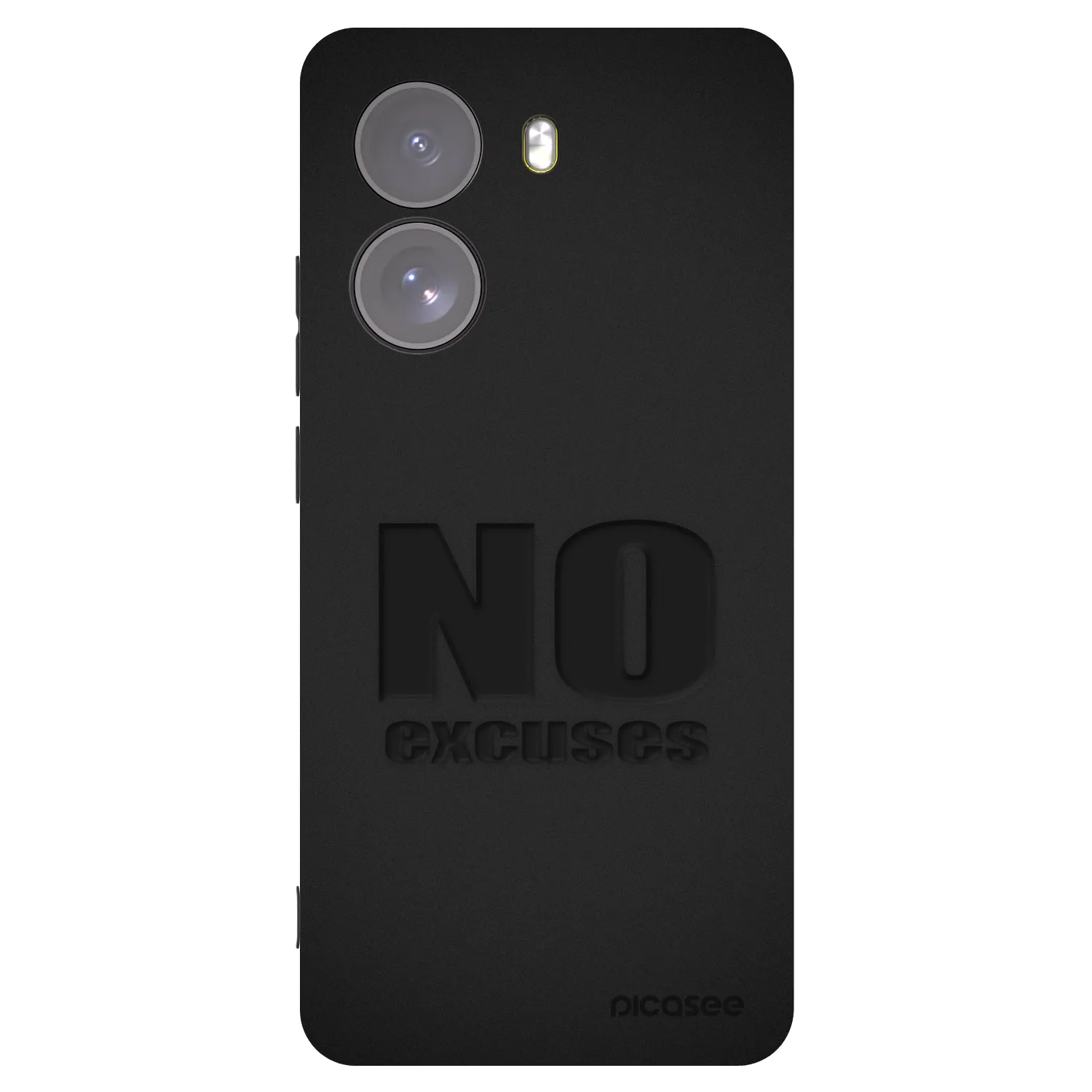 Picasee silikonski črni ovitek za Xiaomi Poco X7 - No Excuses
