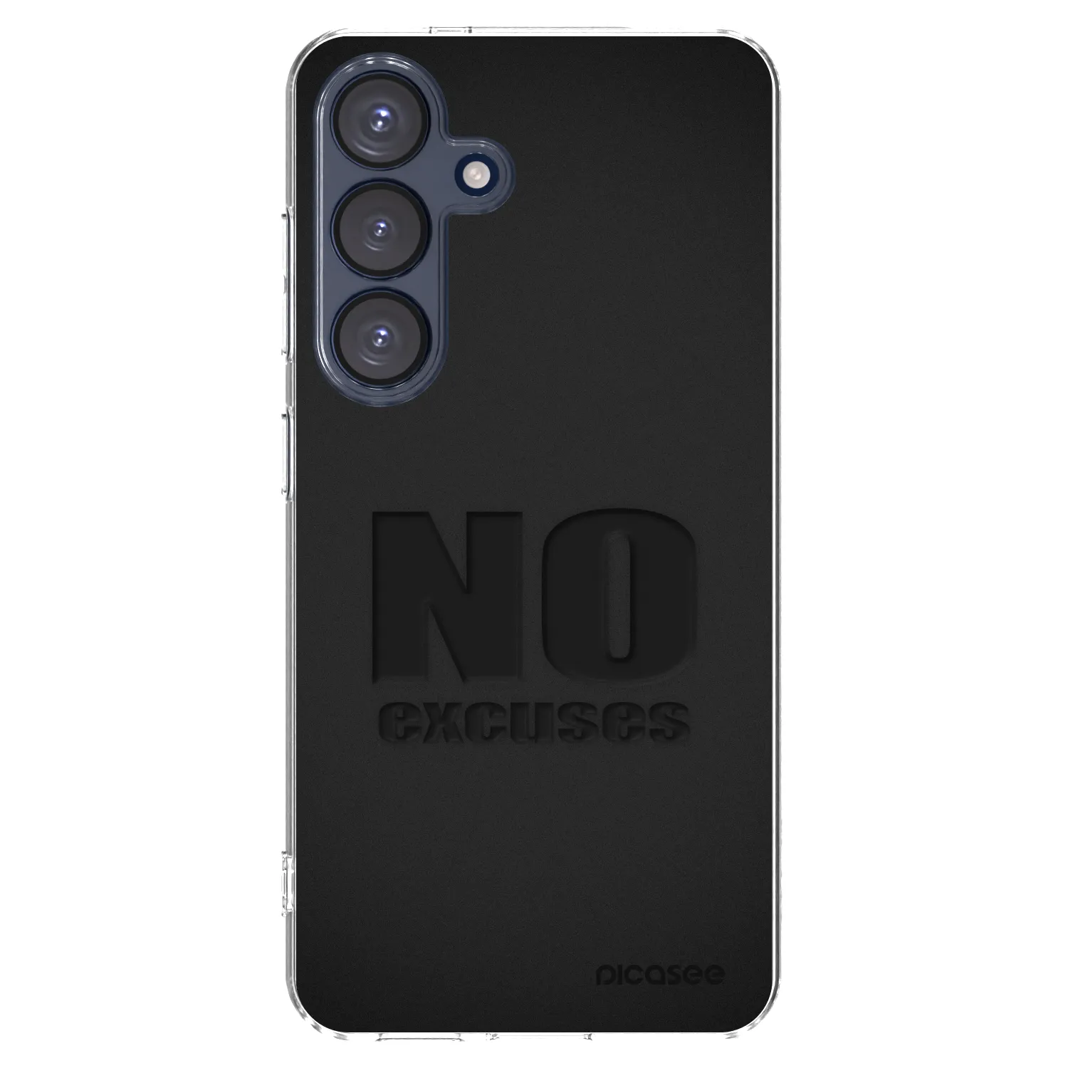 Picasee silikonski prozorni ovitek za Samsung Galaxy S25 5G - No Excuses