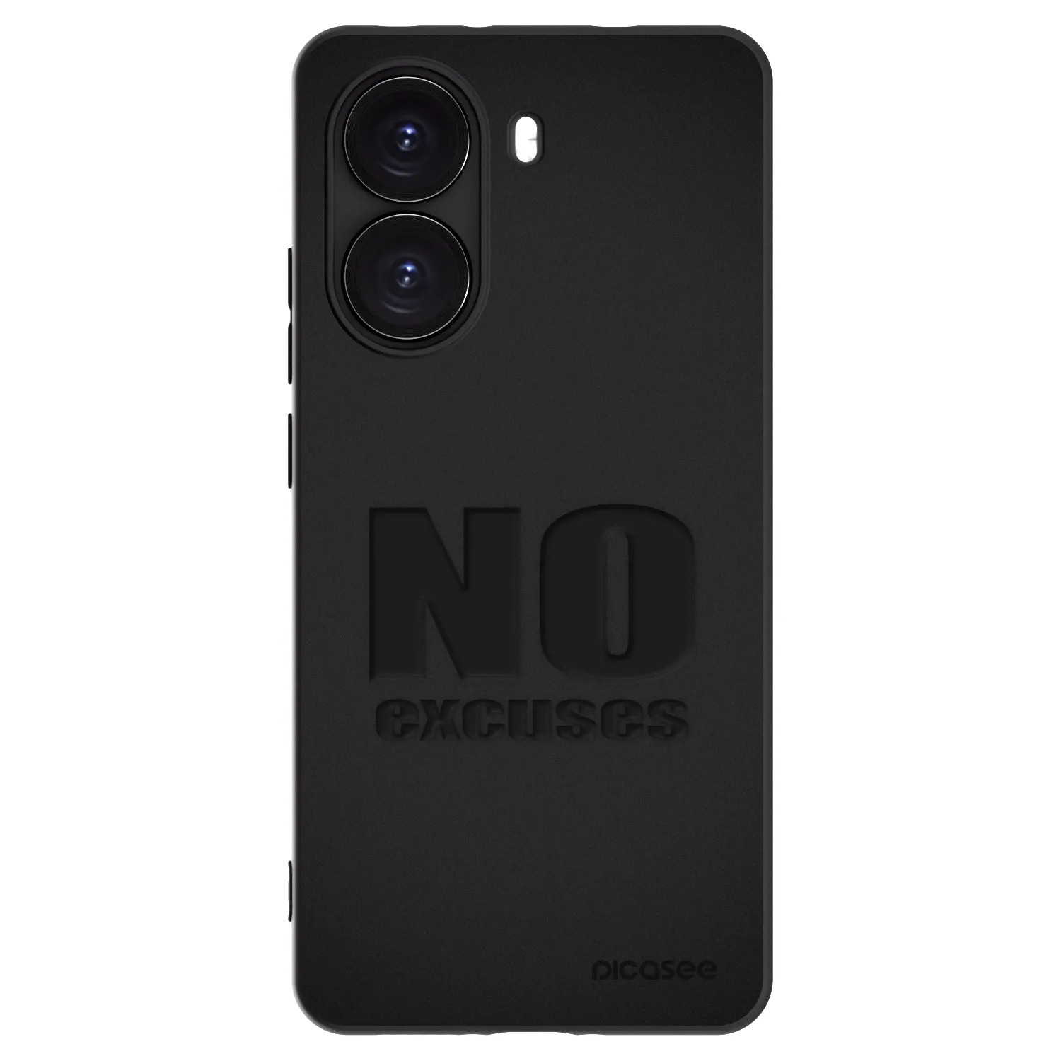 Picasee silikonski črni ovitek za Xiaomi Poco X7 Pro 5G - No Excuses