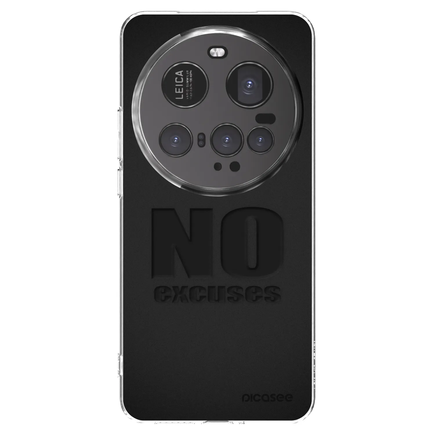 Picasee silikonski prozorni ovitek za Xiaomi 15 Ultra - No Excuses