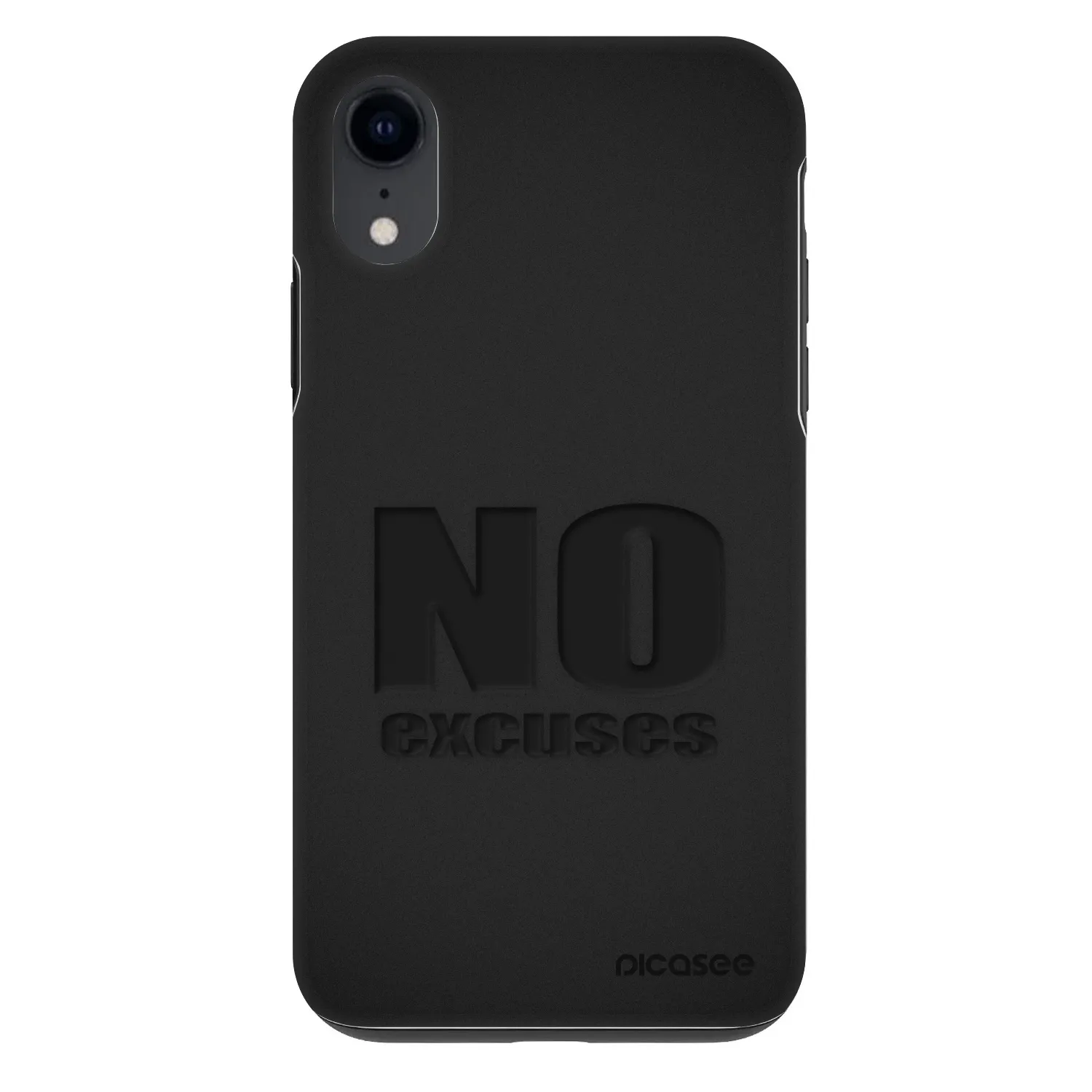 Picasee Fashion Case za Apple iPhone XR - No Excuses