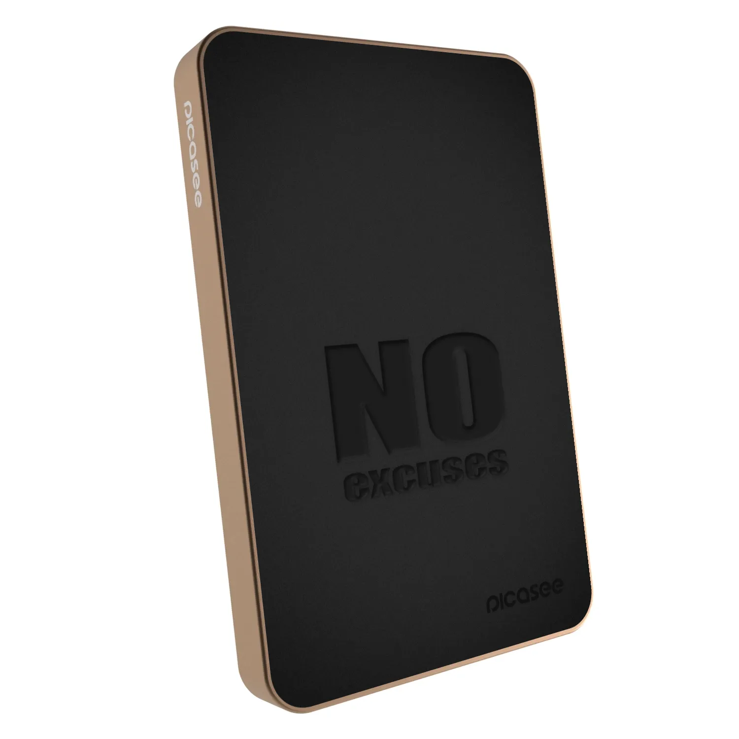 Picasee Prenosna baterija z MagSafe 5 000 mAh Zlati - No Excuses