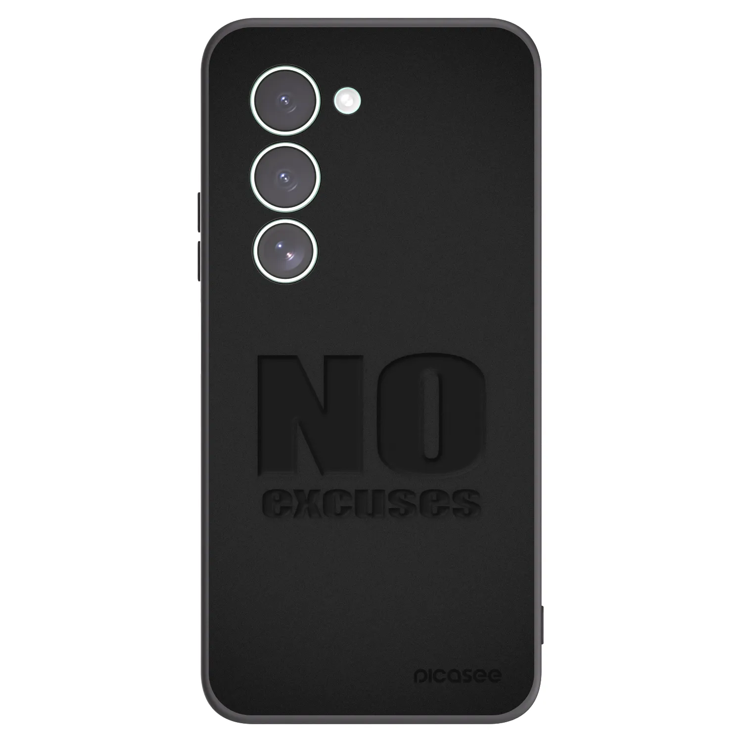 Picasee silikonski črni ovitek za Xiaomi Redmi 15 5G - No Excuses