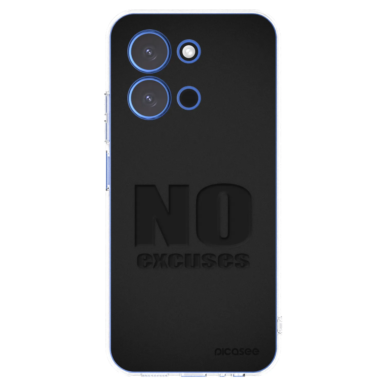 Picasee silikonski prozorni ovitek za Xiaomi Redmi 15C 4G - No Excuses