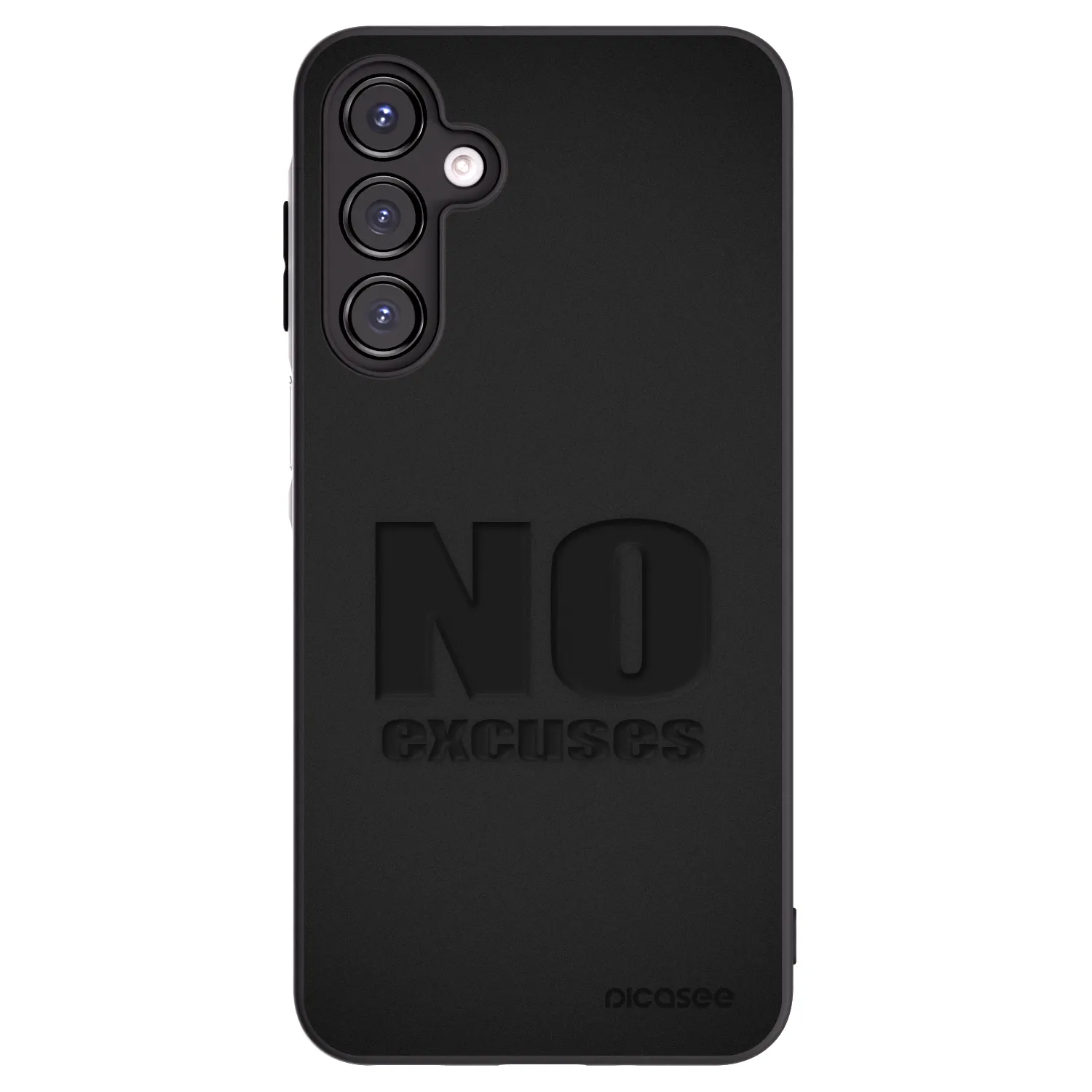 Picasee silikonski črni ovitek za Samsung Galaxy A16 4G - No Excuses