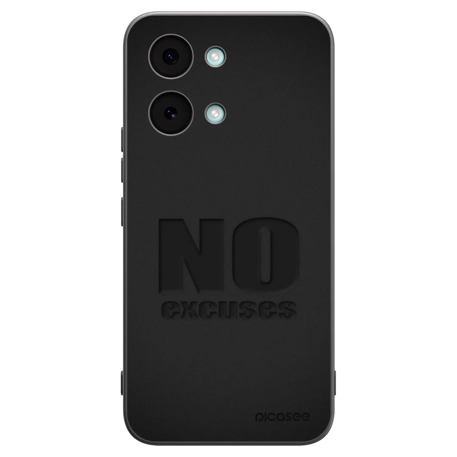Picasee silikonski črni ovitek za Xiaomi Poco X8 Pro Max - No Excuses