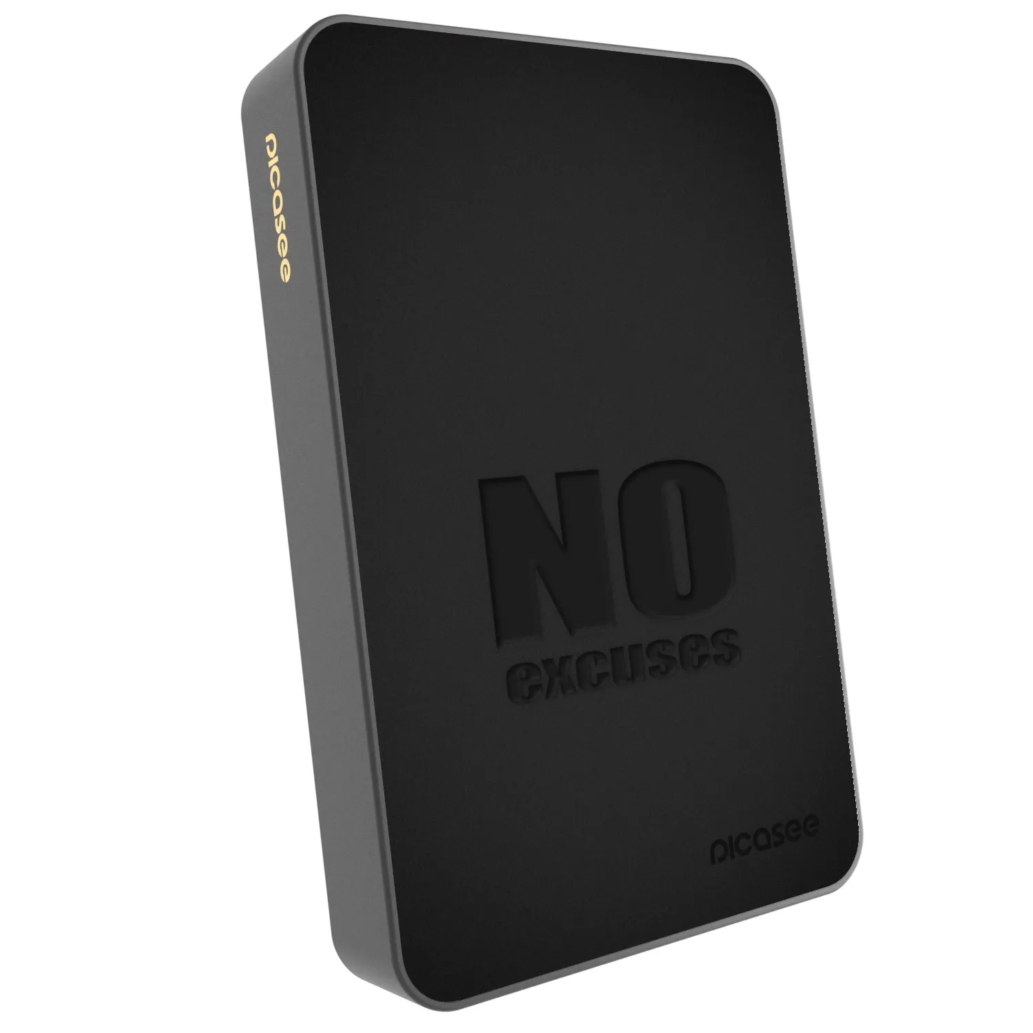 Picasee Prenosna baterija z MagSafe 10 000 mAh Siva - No Excuses