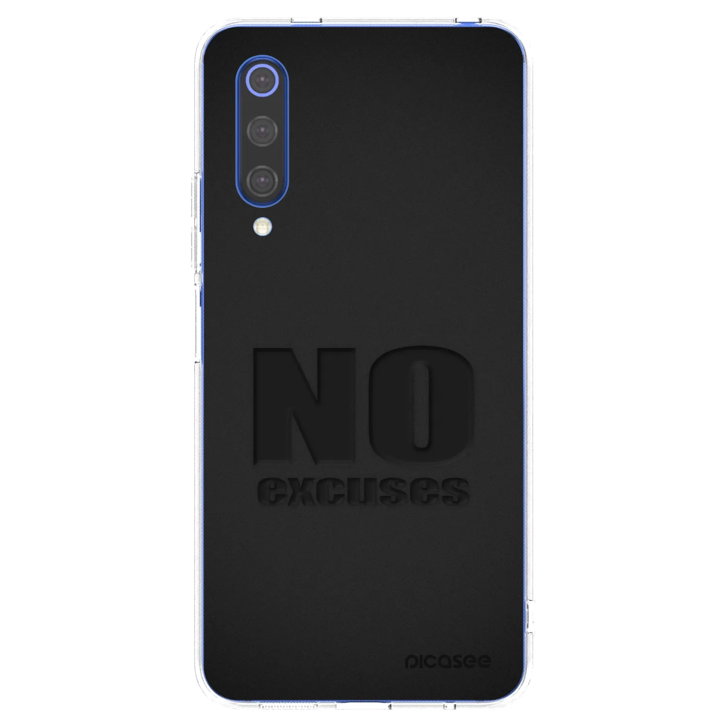 Picasee silikonski prozorni ovitek za Xiaomi Mi 9 SE - No Excuses