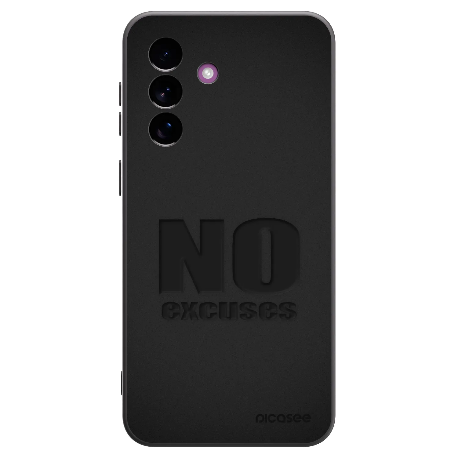 Picasee silikonski črni ovitek za Samsung Galaxy A37 - No Excuses