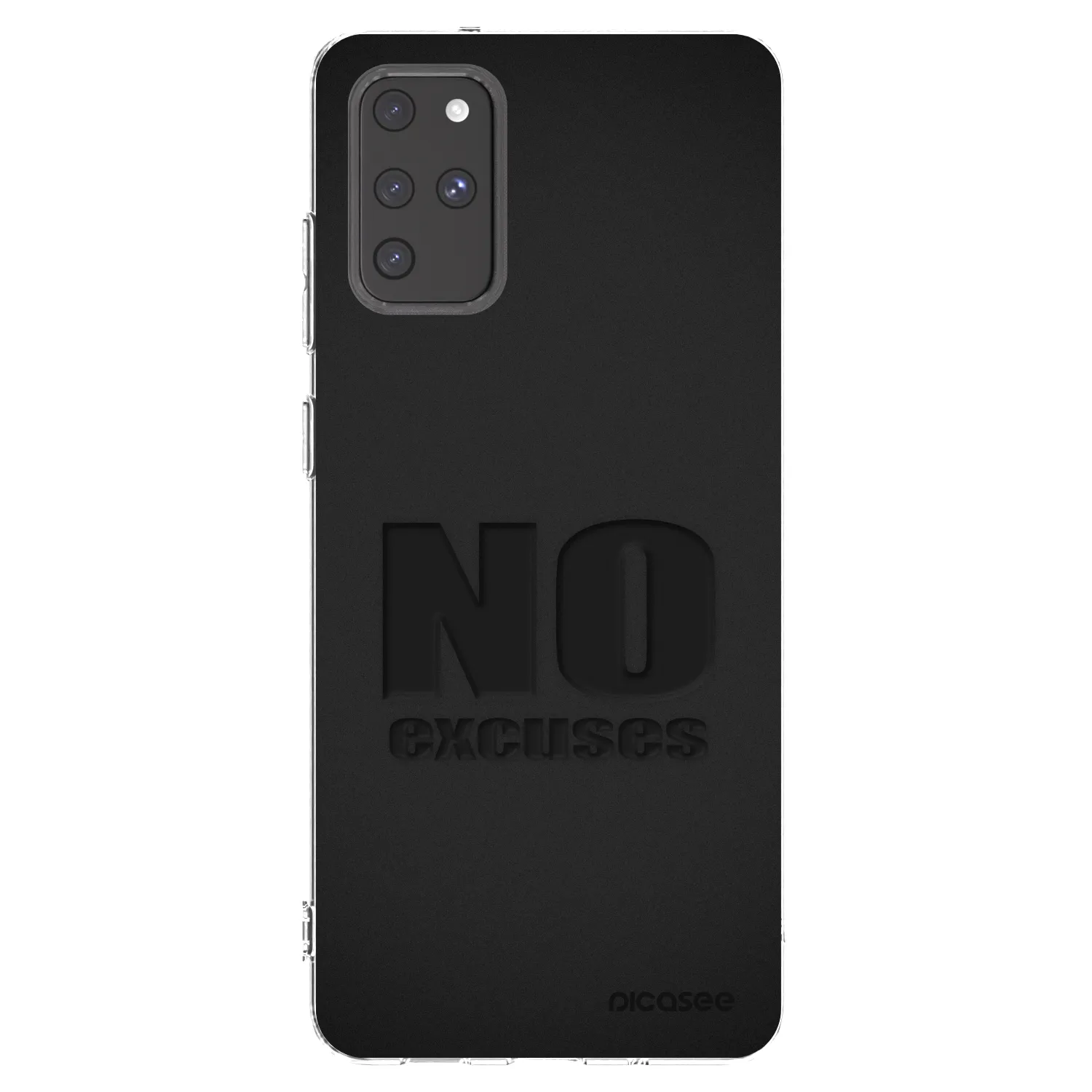 Picasee silikonski prozorni ovitek za Samsung Galaxy S20+ G985F - No Excuses