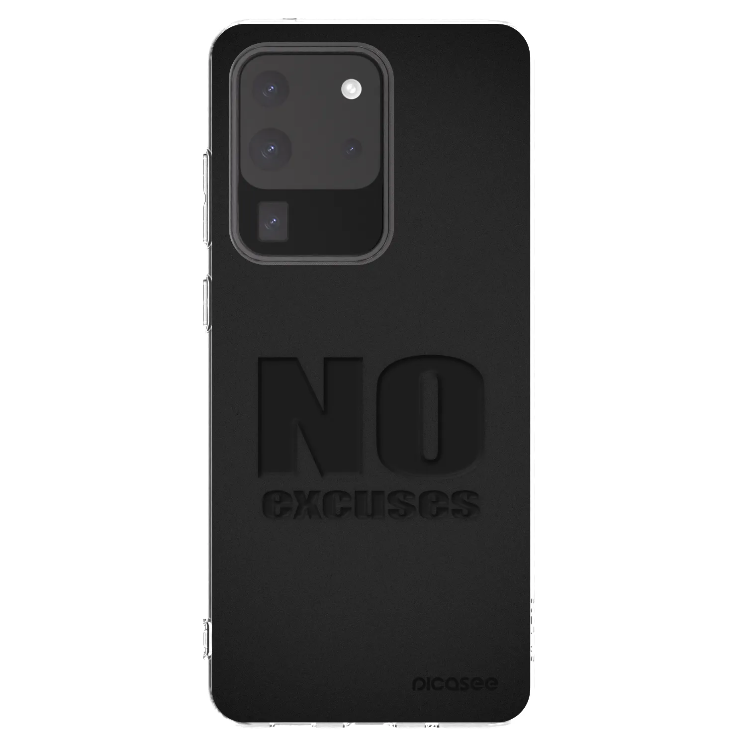 Picasee silikonski prozorni ovitek za Samsung Galaxy S20 Ultra 5G G988F - No Excuses