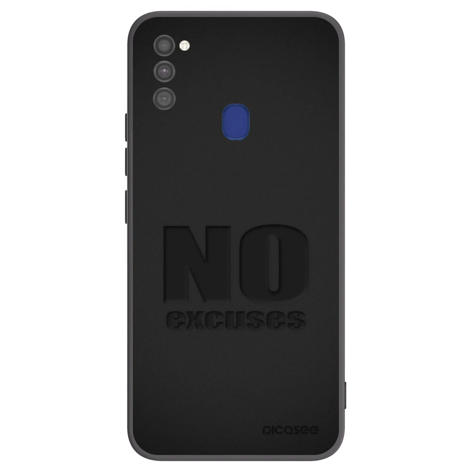 Picasee silikonski črni ovitek za Samsung Galaxy M21 M215F - No Excuses