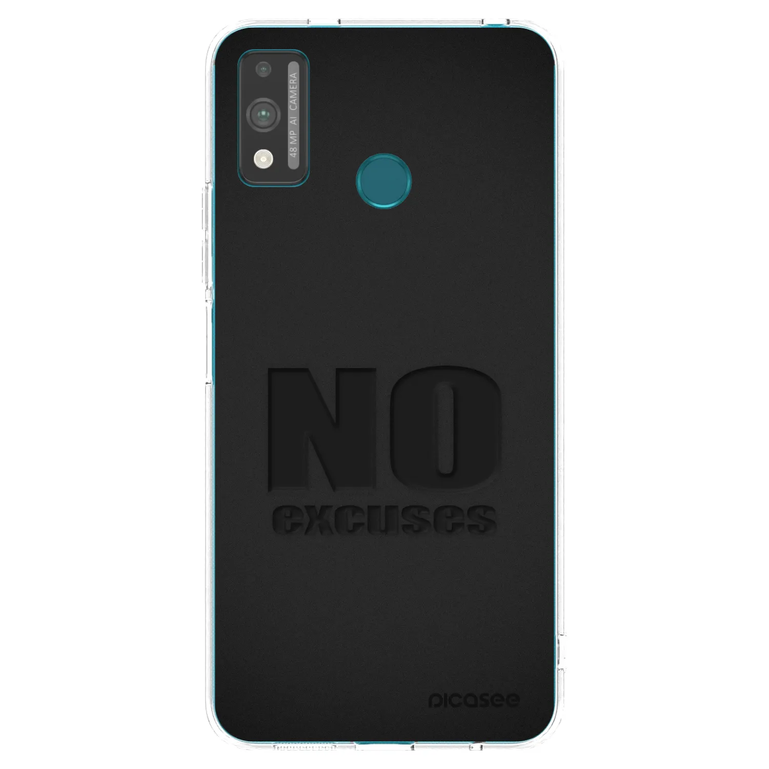 Picasee silikonski prozorni ovitek za Honor 9X Lite - No Excuses