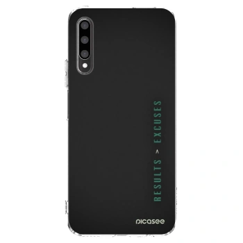 Picasee silikonski prozorni ovitek za Honor 9X Pro - Results x Excuses
