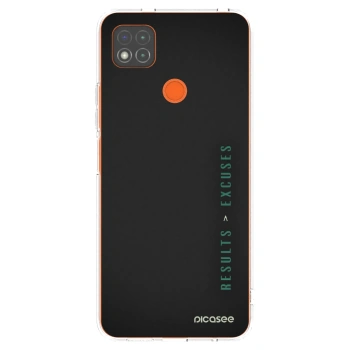Picasee silikonski prozorni ovitek za Xiaomi Redmi 9C - Results x Excuses