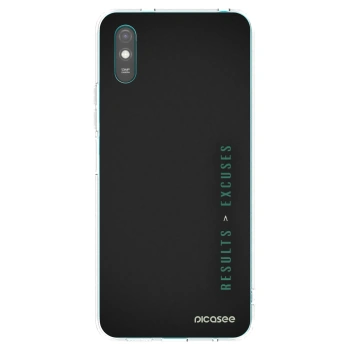 Picasee silikonski prozorni ovitek za Xiaomi Redmi 9A - Results x Excuses