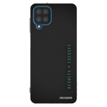 Picasee silikonski prozorni ovitek za Samsung Galaxy A12 A125F - Results x Excuses