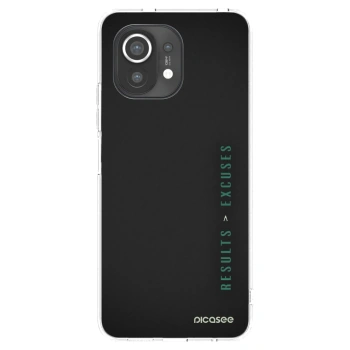 Picasee silikonski prozorni ovitek za Xiaomi Mi 11 - Results x Excuses