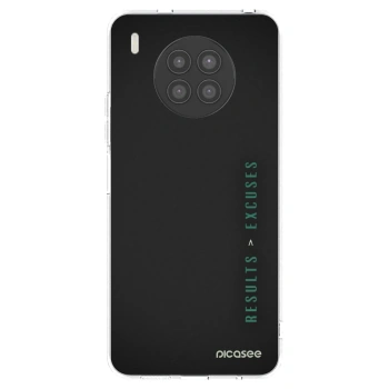 Picasee silikonski prozorni ovitek za Huawei Nova 8i - Results x Excuses